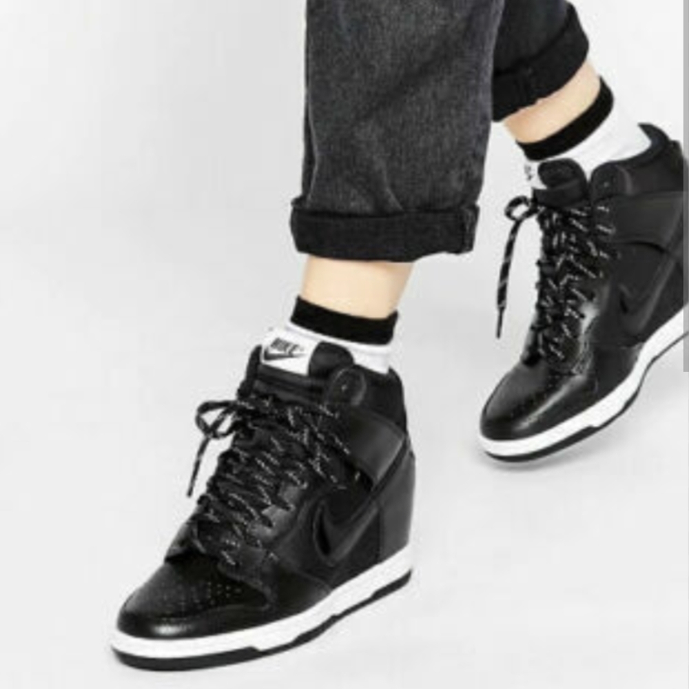 🔥Nike Dunk Sky Hi Essential Wedge Sneakers